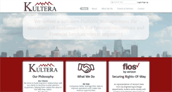 Desktop Screenshot of kultera.com